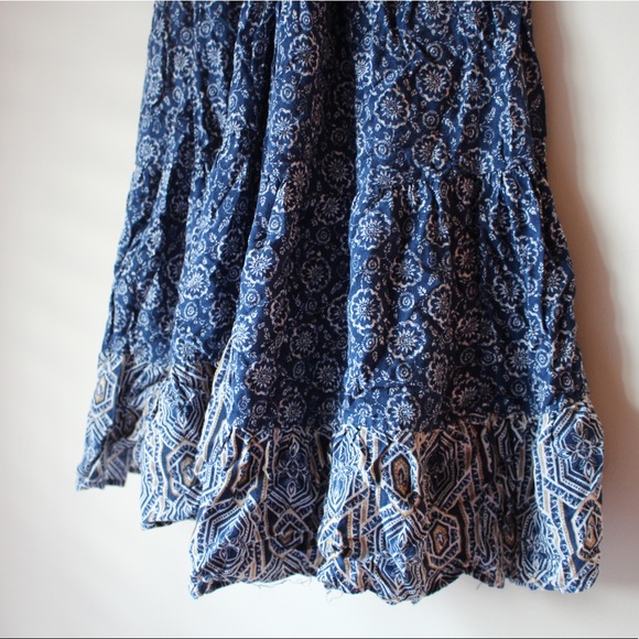 Blue boho dress - Picture 5 of 5